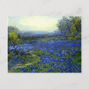 Onderdonk - Vormittag in den Bluebonnets Postkarte