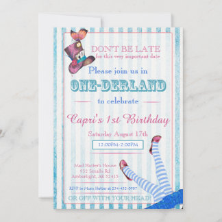 Onderland Birthday Party Einladung