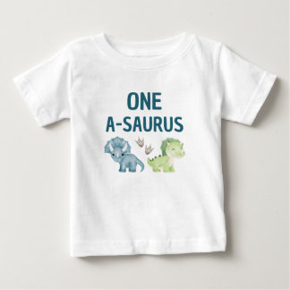 One-A-Saurus Baby T - Shirt