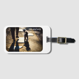 one and only 犬と散歩のラゲッジタグ gepäckanhänger