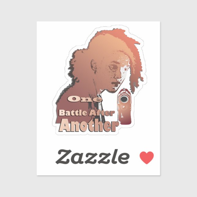 One Battle After Another – Cinematic Movie-Inspire Aufkleber (Blatt)