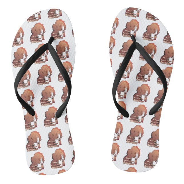 One Battle After Another – Cinematic Movie-Inspire Flip Flops (Fußbett)