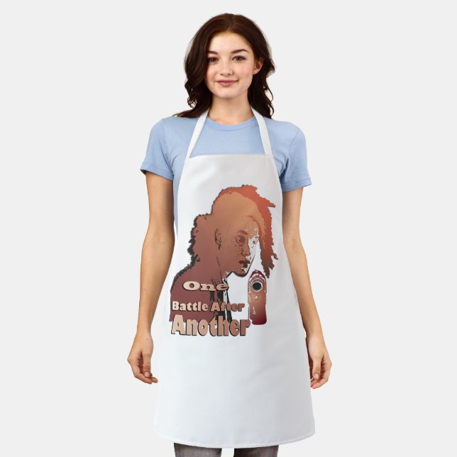 One Battle After Another – Cinematic Movie-Inspire Schürze (Getragen)