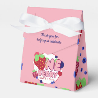 One Berry Sweet Girl Gastgeschenk Box Geschenkschachtel