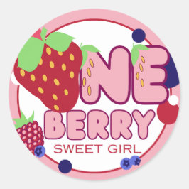 One Berry Sweet Girl Stickers