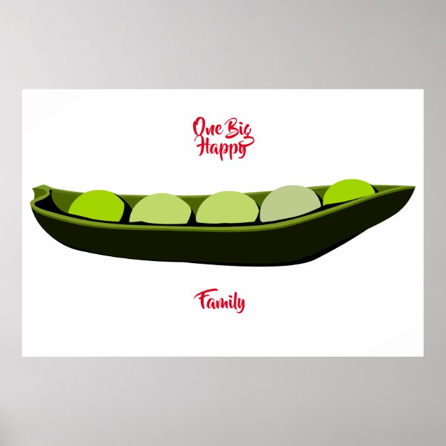 One Big Happy Family Poster (Vorne)