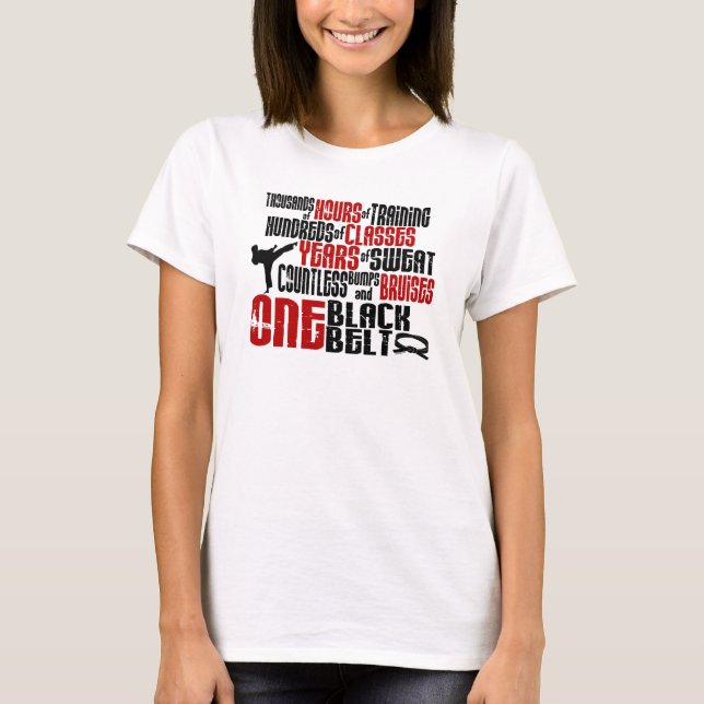 ONE Black Belt 2 KARATE T - SHIRT & APPAREL (Vorderseite)