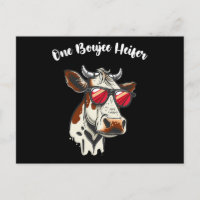 One Boujee Heifer Funny Cow Vintag Retro