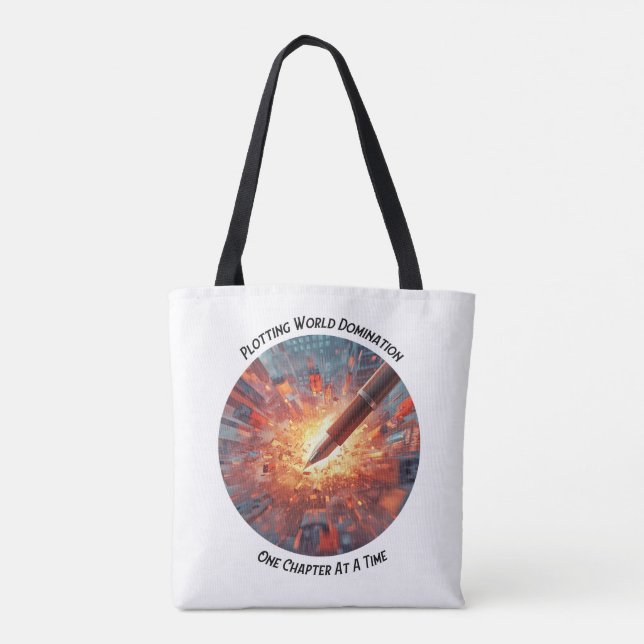 One Chapter At A Time Totebag (Rückseite)