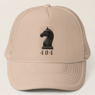 One color cap and painted horse truckerkappe