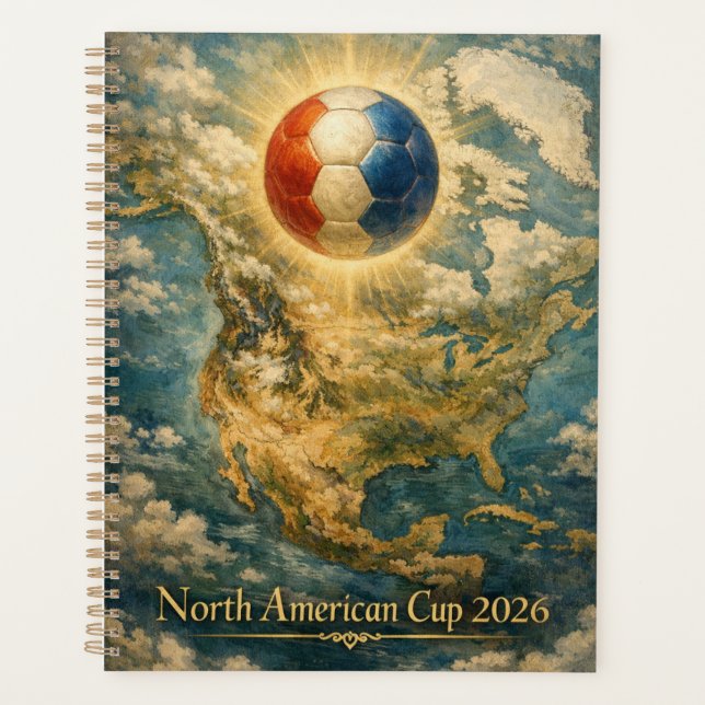 One Cup Three Nations Endless Glory 2026 Soccer Planer (Vorderseite)