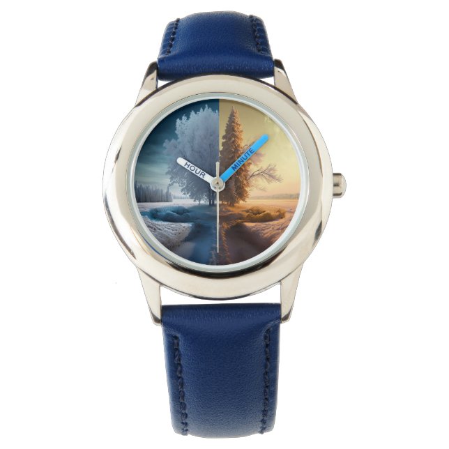 One day in winter armbanduhr (Vorderseite)