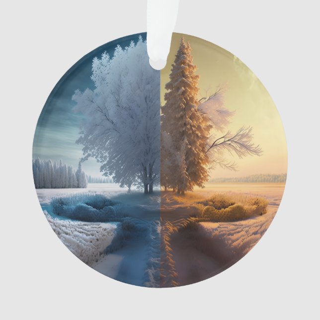 One day in winter ornament (Vorderseite)