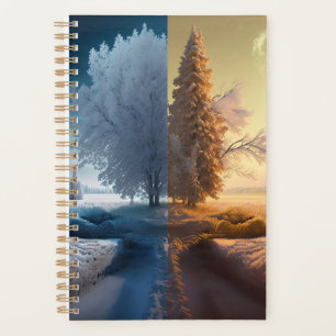 One day in winter planer