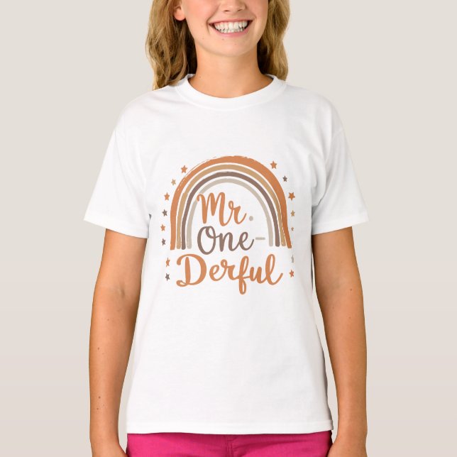 One Derful Birthday Shirt (Vorderseite)
