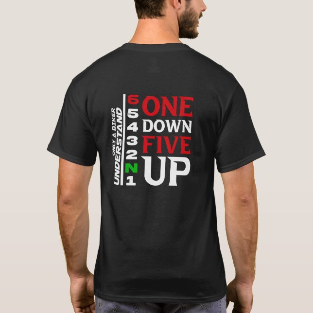 ONE DOWN FIVE UP T-Shirt (Rückseite)
