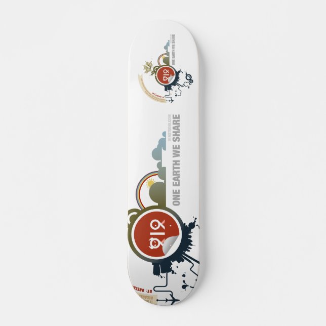 One Earth Board Skateboard (Vorne)