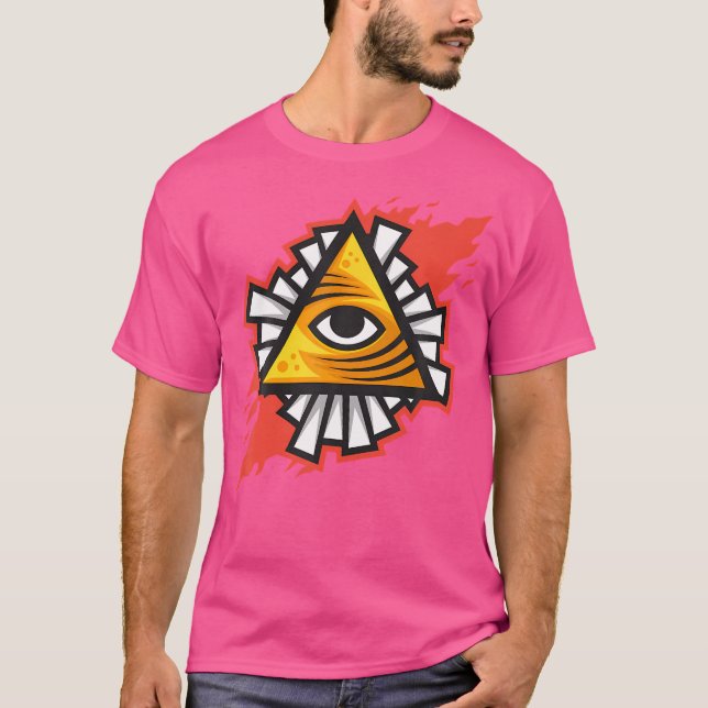 One Eye Illuminati T-Shirt (Vorderseite)
