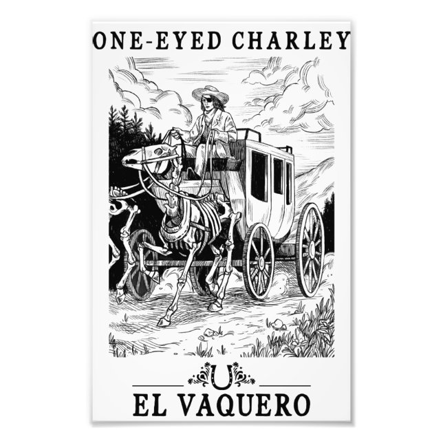 One-Eyed Charley Poster Print (Vorne)