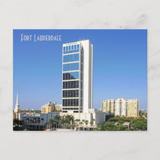 One Financial Plaza, Fort Lauderdale, Florida, USA Postkarte