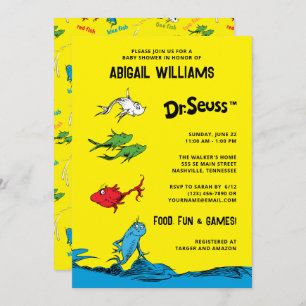 One Fish Two Fish - Babydusche Einladung