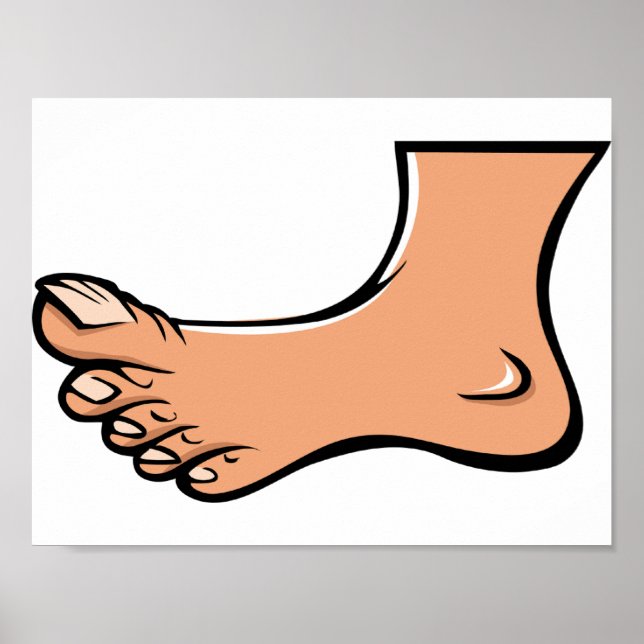 One Foot Poster (Vorne)