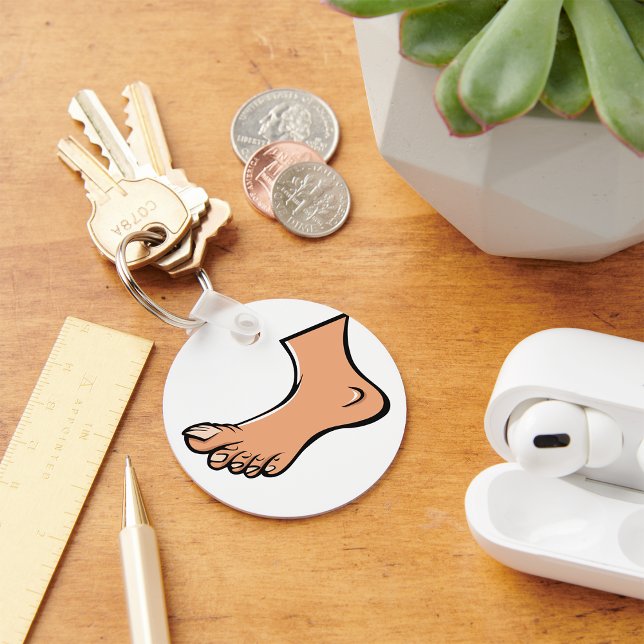 One Foot Schlüsselanhänger (Von Creator hochgeladen)