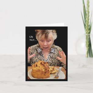 One GIANT Cinnamon Roll Karte