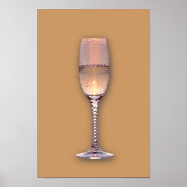 One Glasses Poster (Vorne)