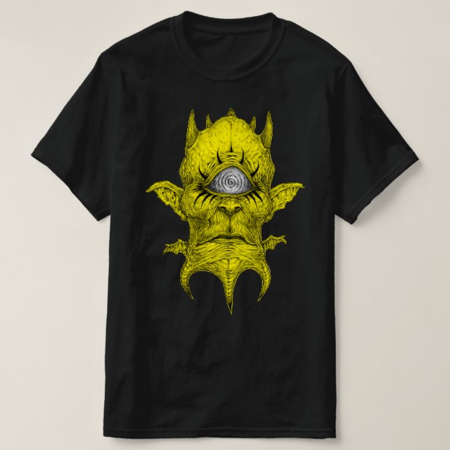 One God, one Vision - yellow T-Shirt (Design vorne)
