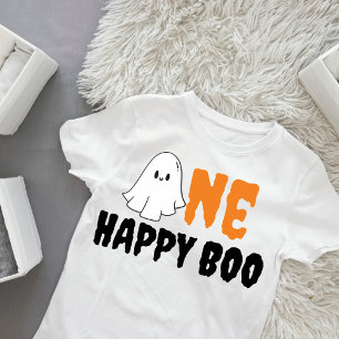 One Happy Boo Boy 1. Geburtstag Party Baby T-shirt