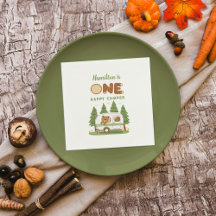 One Happy Camper Bär Geburtstag