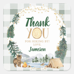 One Happy Camper Geburtstagsparty Stickers