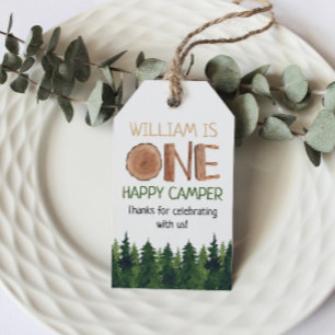 One Happy Camper Vielen Dank Geschenkanhänger