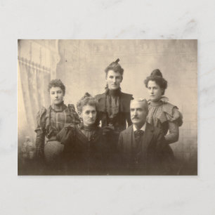 One Happy Family Postcard Postkarte