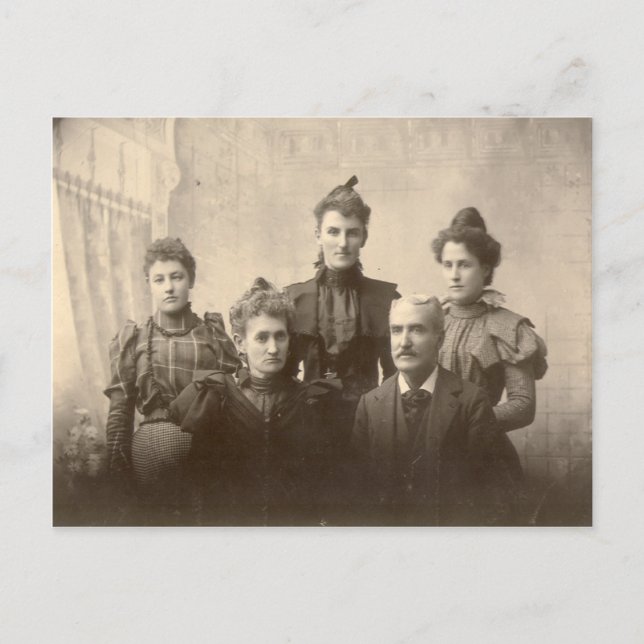 One Happy Family Postcard Postkarte (Vorderseite)