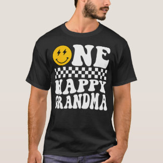 One Happy Typ 1St Birthday Eins Coole Oma Famile T-Shirt