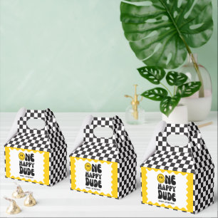 One Happy Typ Happy Face Boy ersten Geburtstag Geschenkschachtel