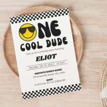 One Happy Typ One Cool Typ Boy's 1. Geburtstag