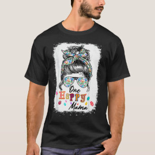 One Hoppy Mama Happy Osterday Mama Life präsentier T-Shirt