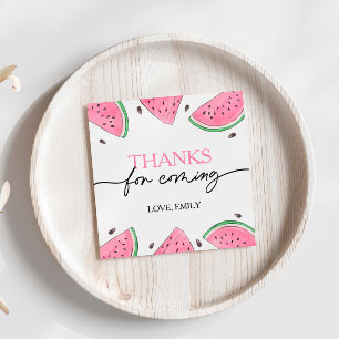 One in A Melon Birthday Watermelon Vielen Dank Geschenkanhänger