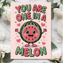One in a Melon – Lustige Wassermelonen-Geburtstags
