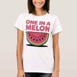 One In A Melon Wassermelone T-Shirt
