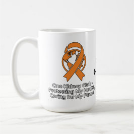 One Kidney Club Gesundheitsvertretung & Planetbewu Kaffeetasse