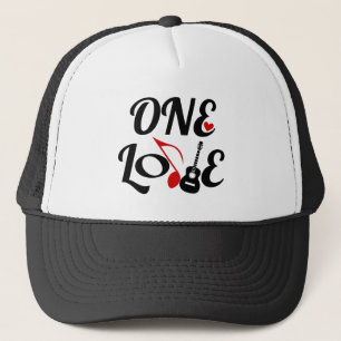 One Liebe Music Trucker Hat Truckerkappe