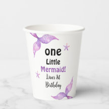 One Little Mermaid 1. Geburtstag Party