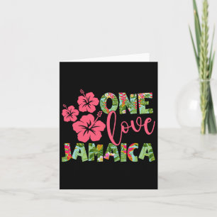 One Love Jamaika 2025 Karibik-Urlaub-Thema Fam Karte