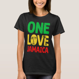 One Love Jamaika I Rasta I Rastafari I Jamaikaner T-Shirt