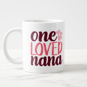 One Love Nana Valentine Jumbo-Tasse