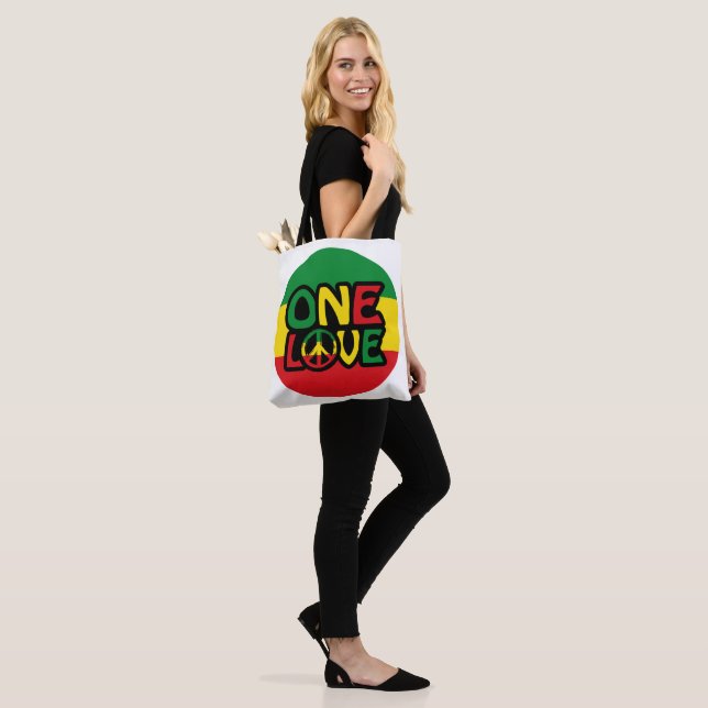 One Love, Reggae design with reggae colors (Am Model)